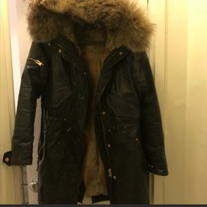 SAM Tribeca Fur Lined Jacket